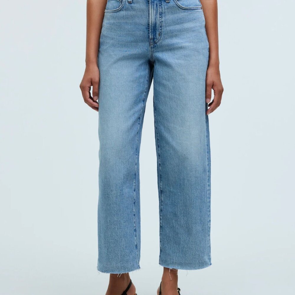 The Petite Curvy Perfect Vintage Wide-Leg Crop Jean - Picture 3 of 3